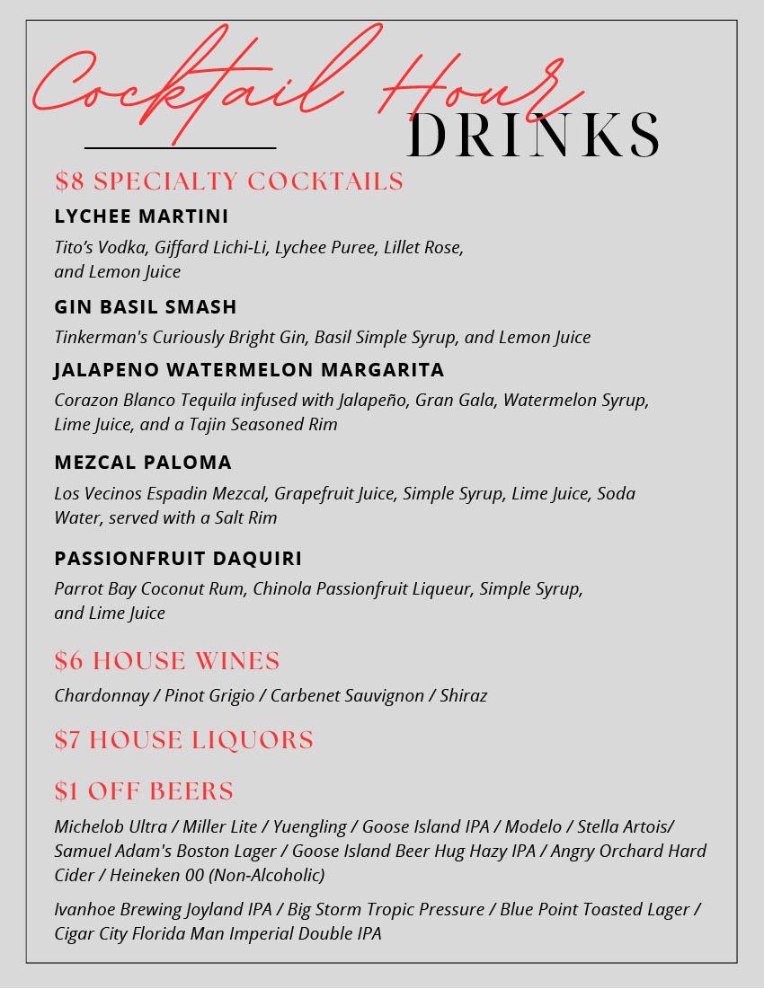 Cocktail Hour - Cocktails